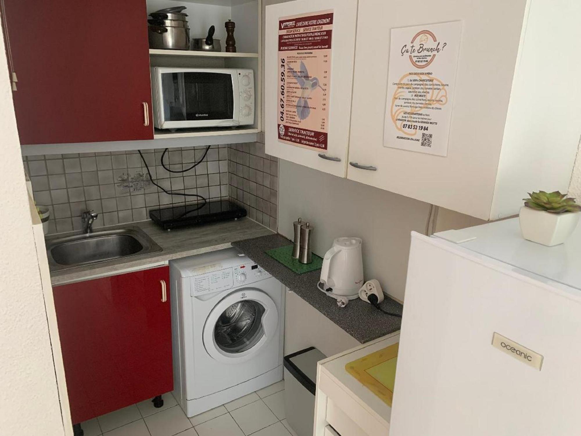 Vittoria Immobilier 12 -Reglement Sur Place - Cheques Vacances Acceptes ラ・グランド・モット 部屋 写真